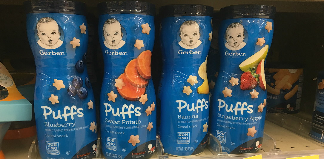 gerber puffs target