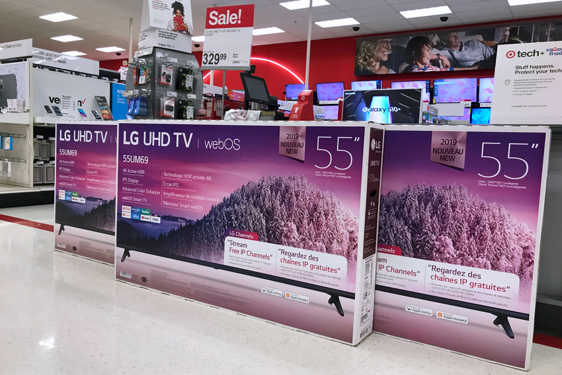 LG 4K Smart TVs, as Low as $303.99 at Target! - The Krazy Coupon Lady