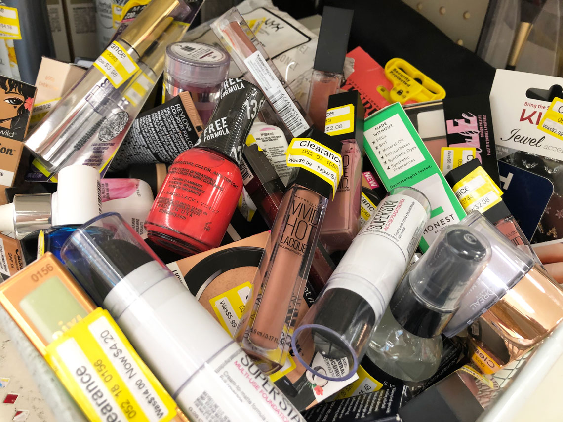 Massive Makeup Clearance at Target