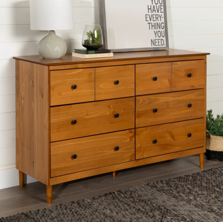 6 Drawer Solid Wood Dresser 295 Shipped Reg 499 The Krazy