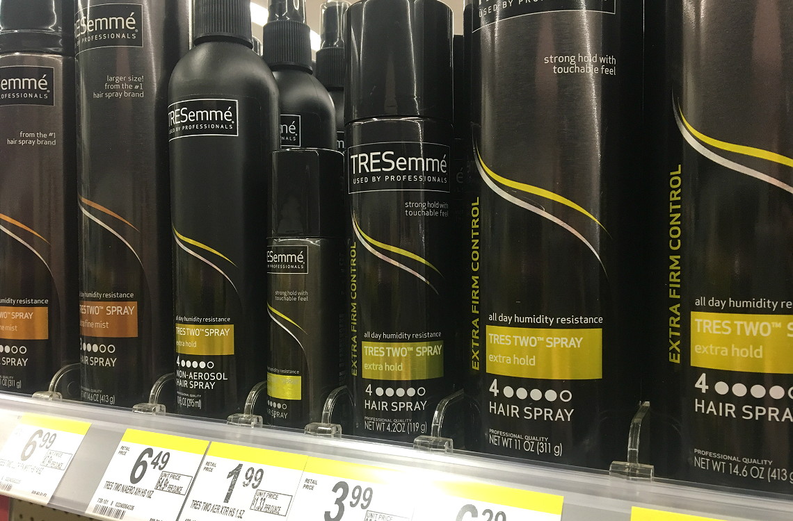 Tresemme Tres Two Hair Spray, Just $1.99 at Walgreens! - The Krazy
