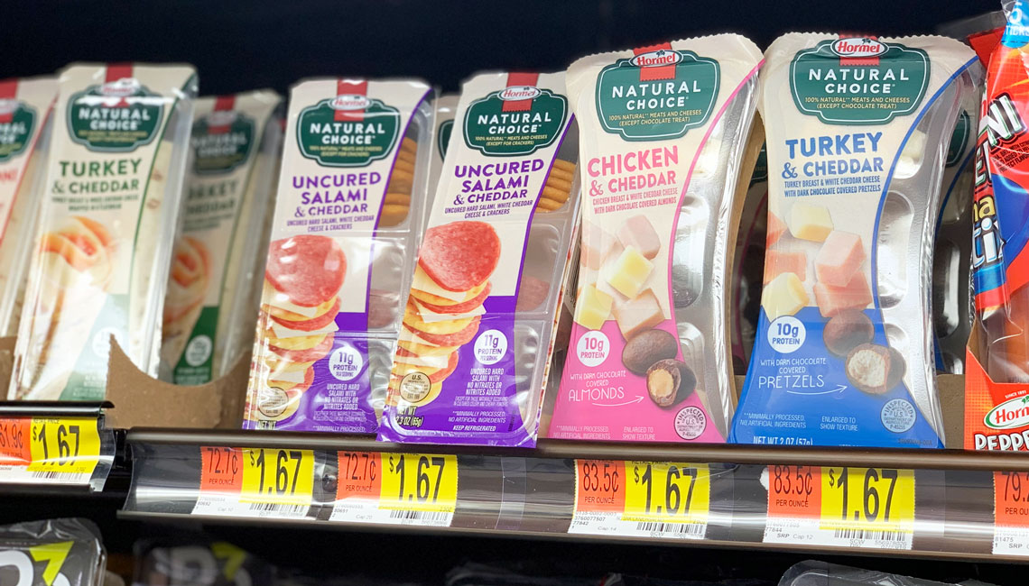 Hormel Natural Choice Snacks Only 1 17 At Walmart The Krazy