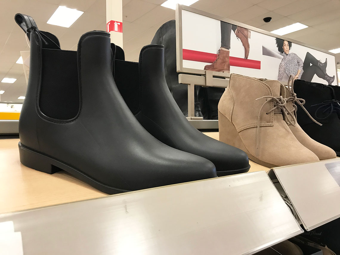 gray booties target
