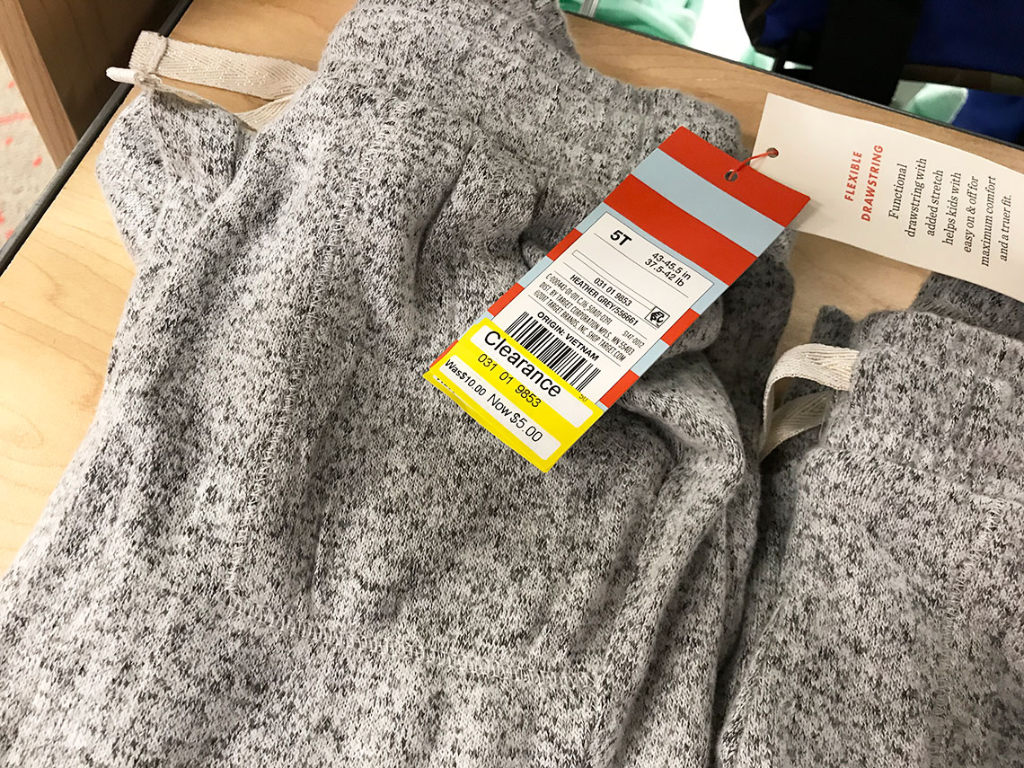 target cat and jack toddler joggers