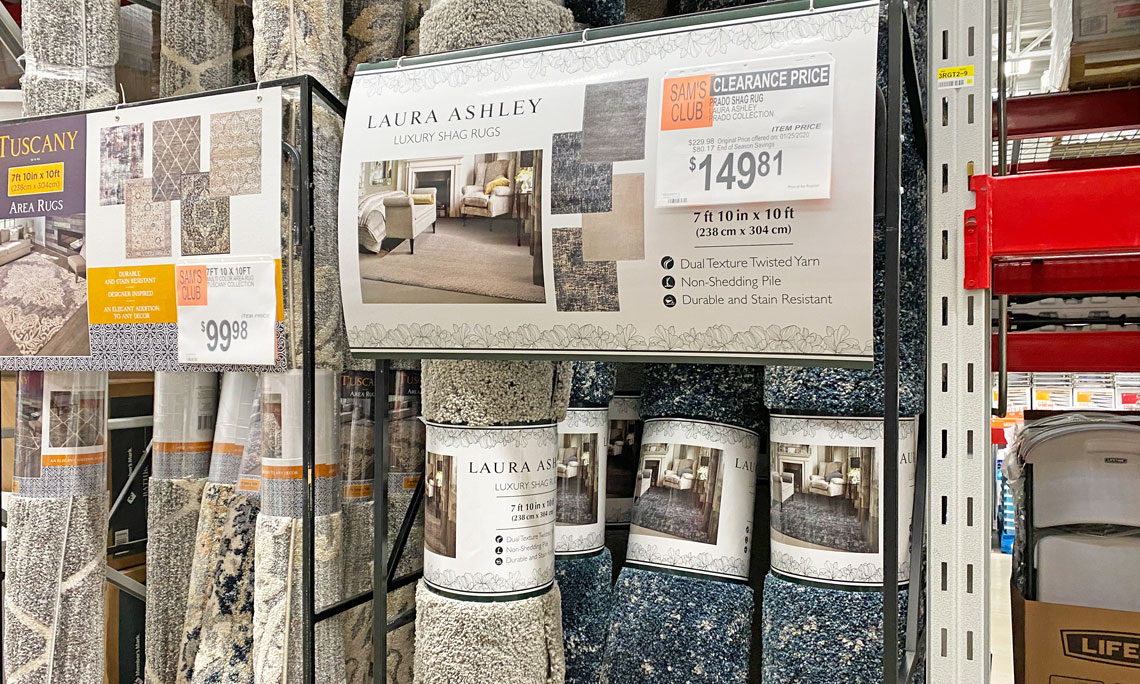 Sam S Club Clearance Laura Ashley Luxury Rugs Only 149 81 Laura Ashley Luxury Rugs