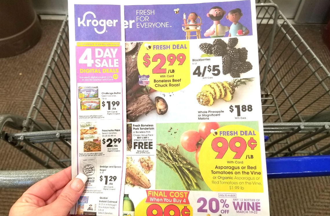 Kroger Weekly Ad Deals Mar 18 Mar 24 The Krazy Coupon Lady