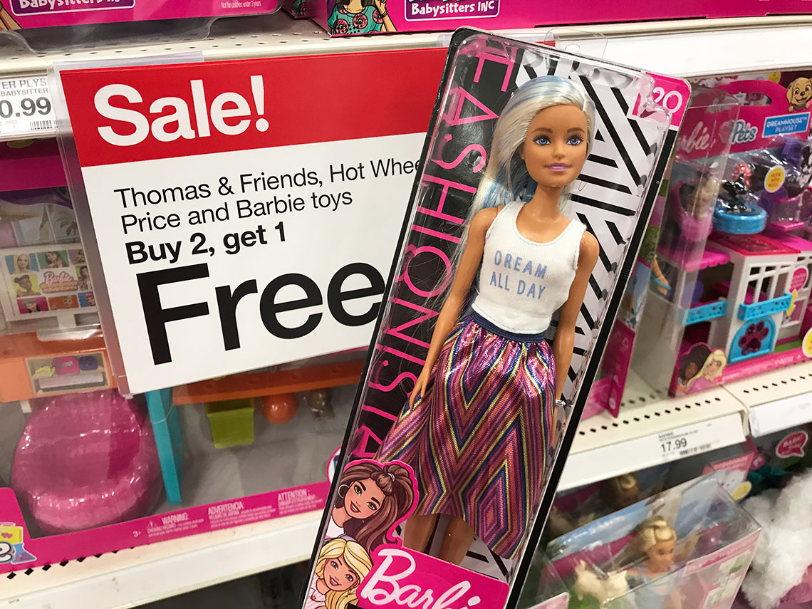 barbie dolls in target