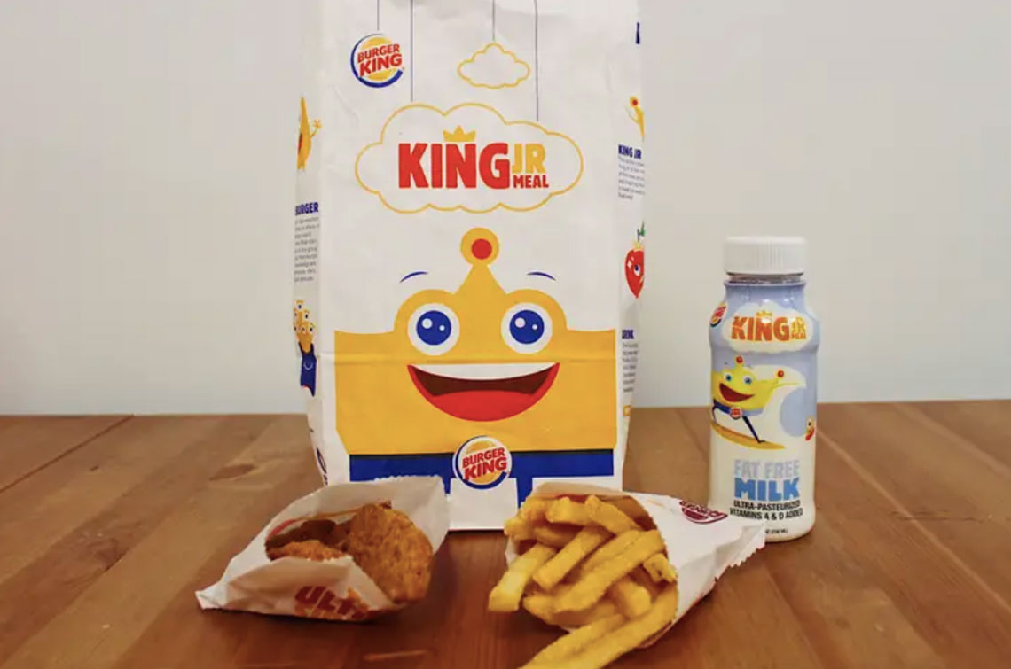 burger king children's meals