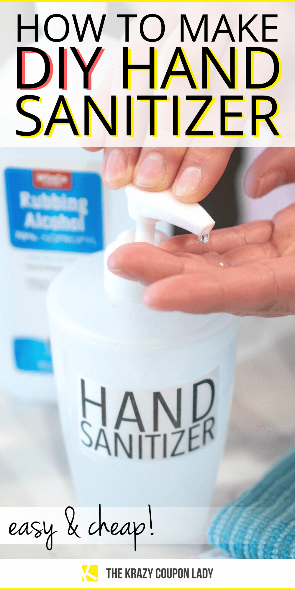 How to Make Hand Sanitizer