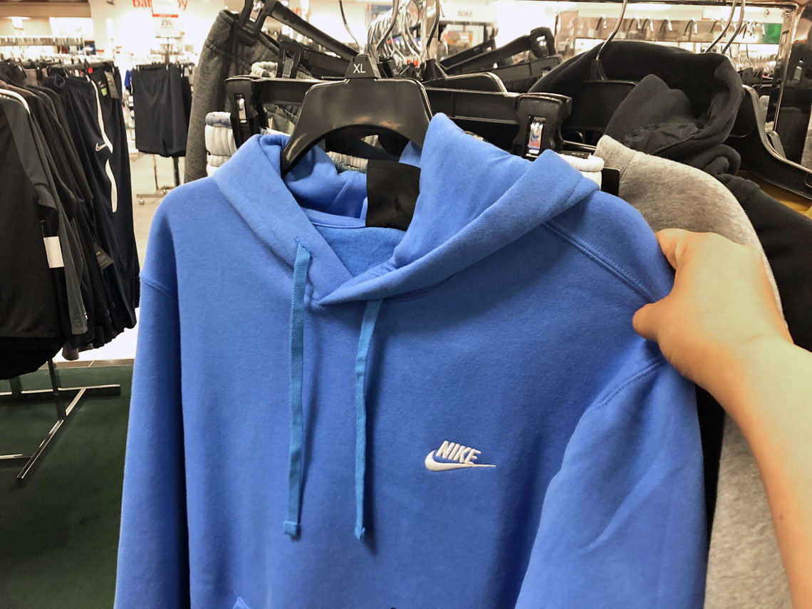 macy's nike men's sweatshirt