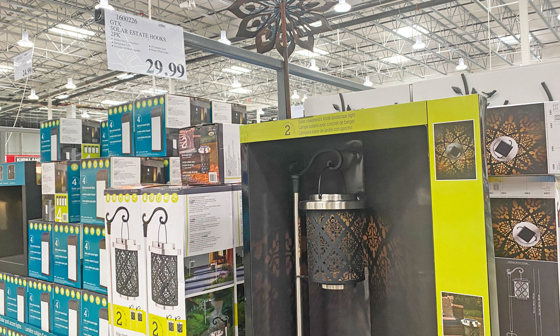 Gtx Solar Hook Landscape Lights Only 29 99 At Costco The Krazy Lady