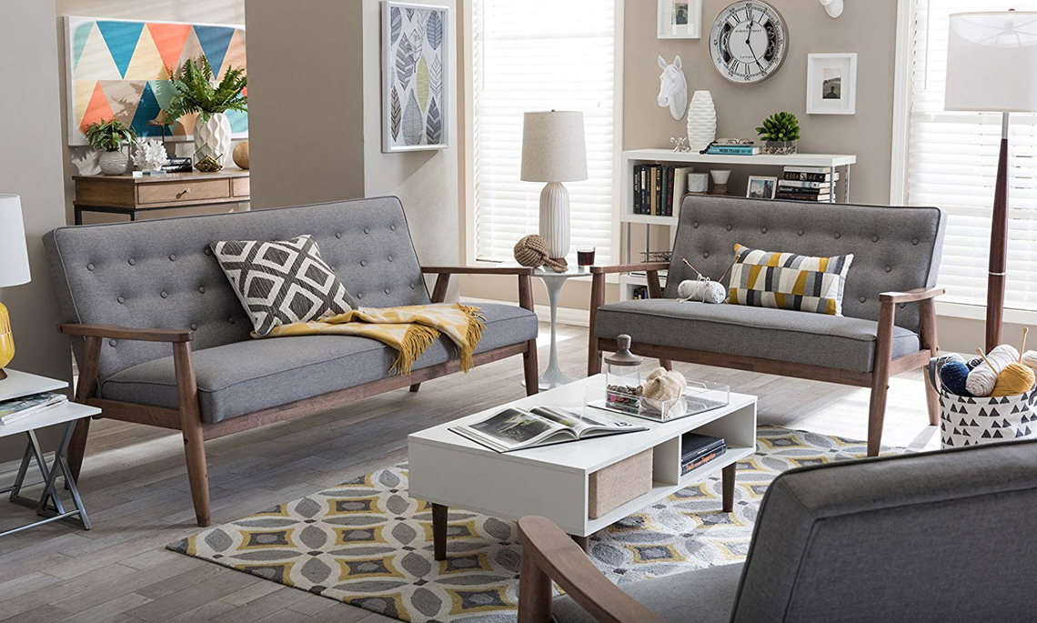 Mid Century 3 Piece Sofa Set 434 At Reg 1 300 The Sofa Set 434 At Reg