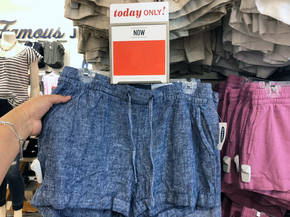 old navy shorts for ladies