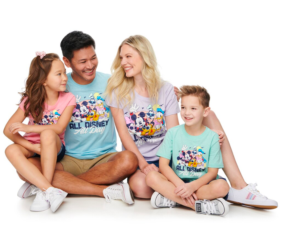 kohls family disney shirts