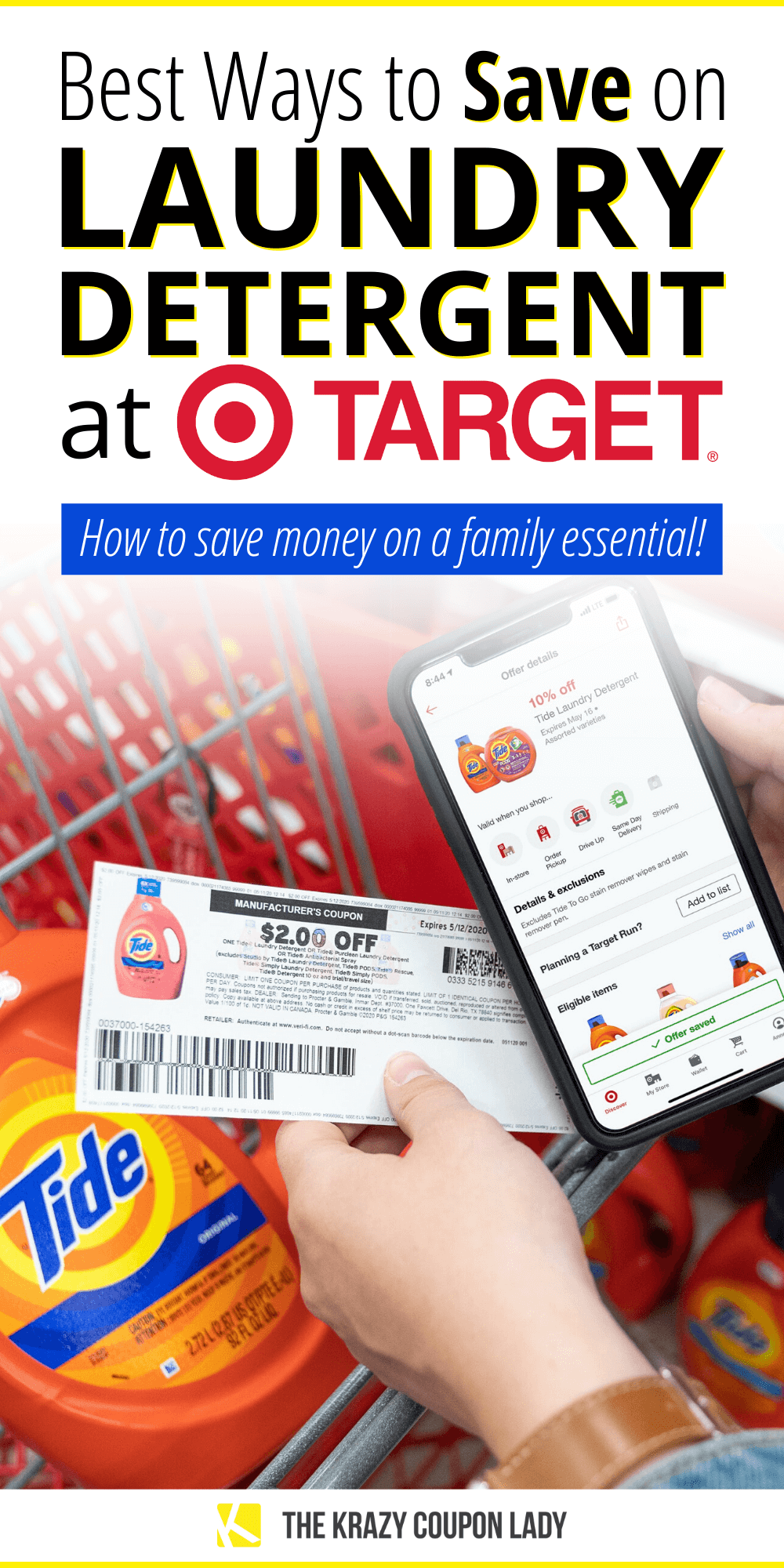 Best Ways to Save on Laundry Detergent at Target
