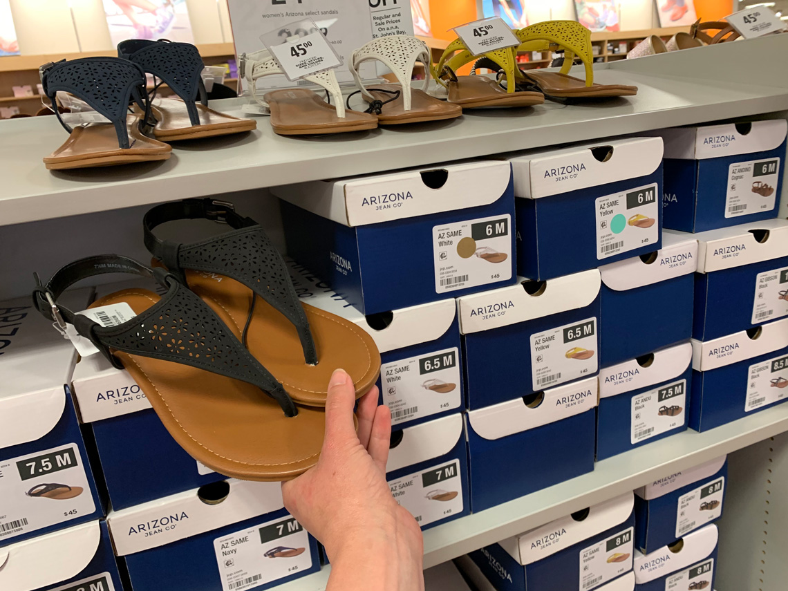 jcpenney sandals