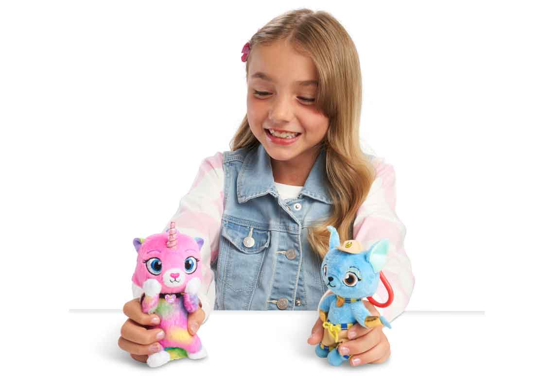 rainbow butterfly unicorn kitty plush
