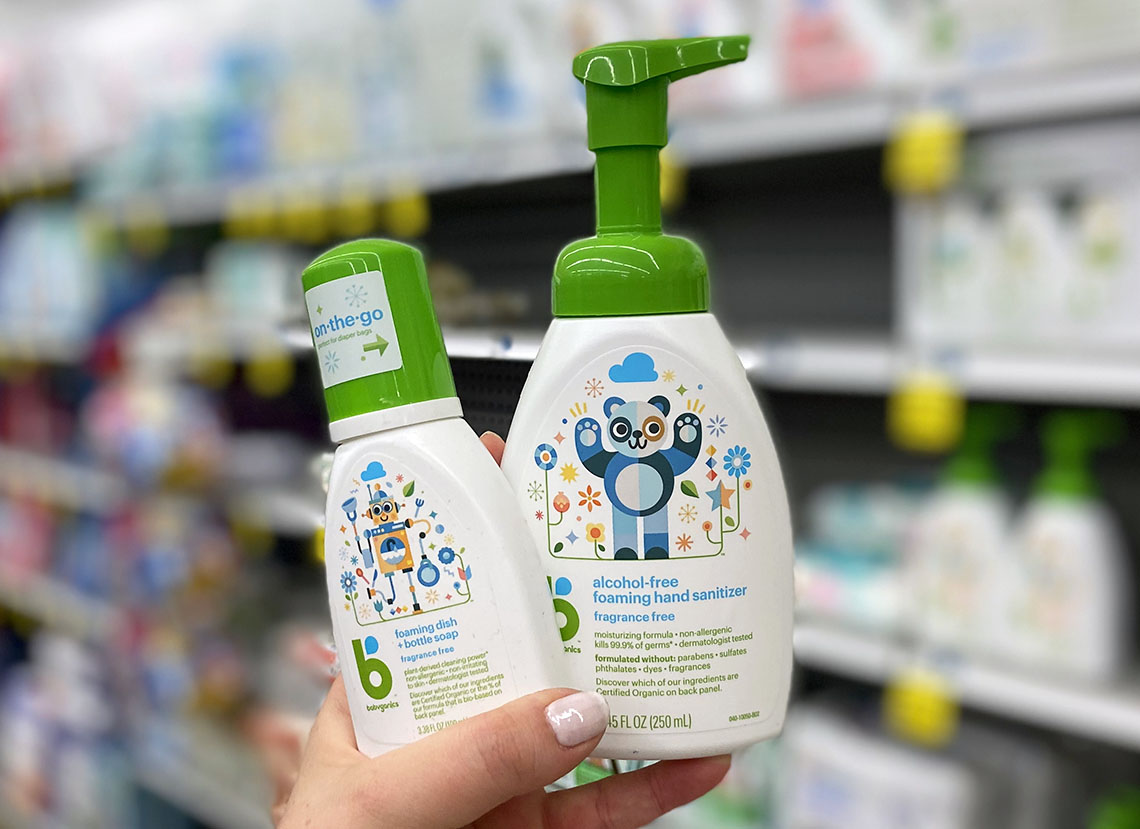 babyganics hand sanitizer target