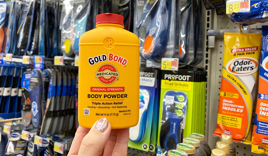 gold bond baby powder walmart