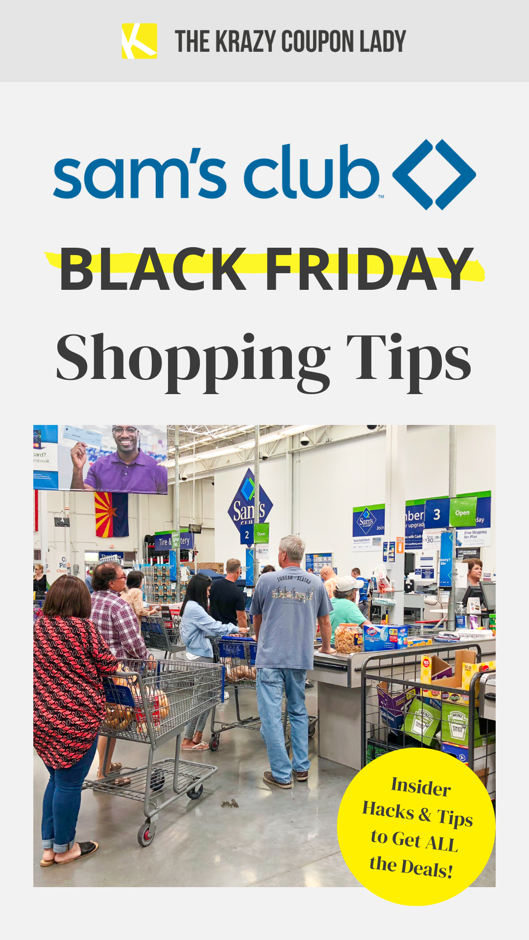 Sam's Club Black Friday Tips To Get You All The Best Deals - The Krazy  Coupon Lady