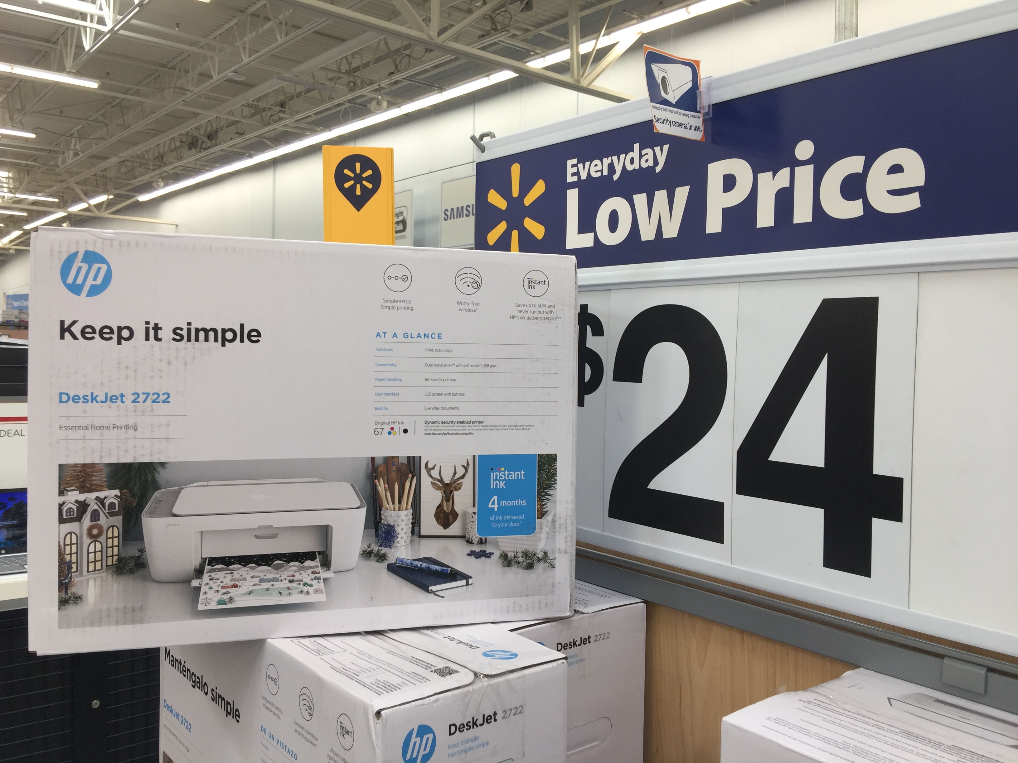 hp deskjet 2722 walmart