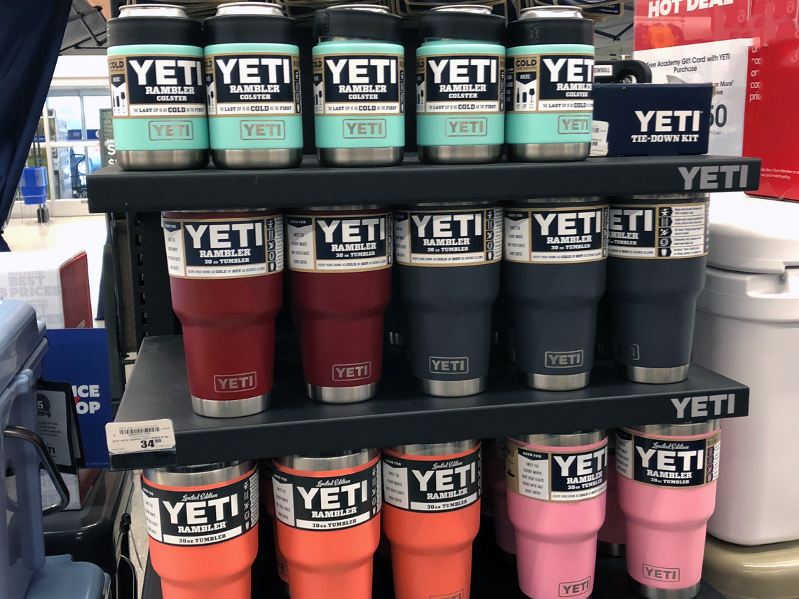 academy yeti cups