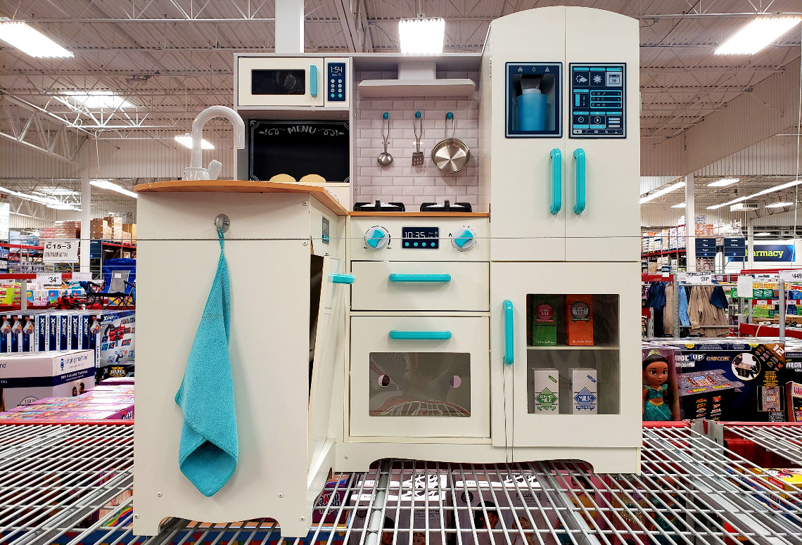 sam's club wooden play kitchen