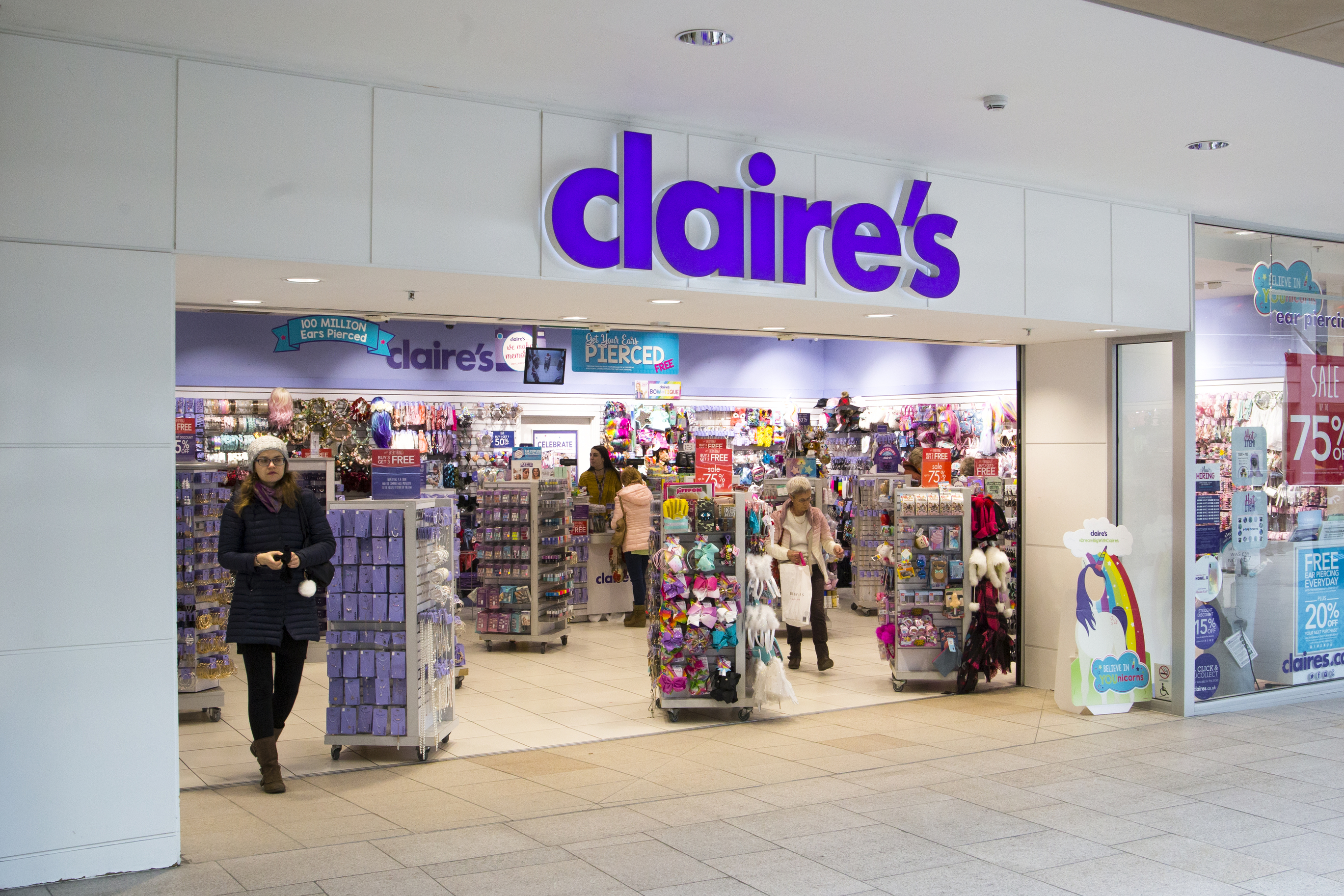 Claire's Coupon - 20% Off Entire Purchase or 50% 1 Item In Store