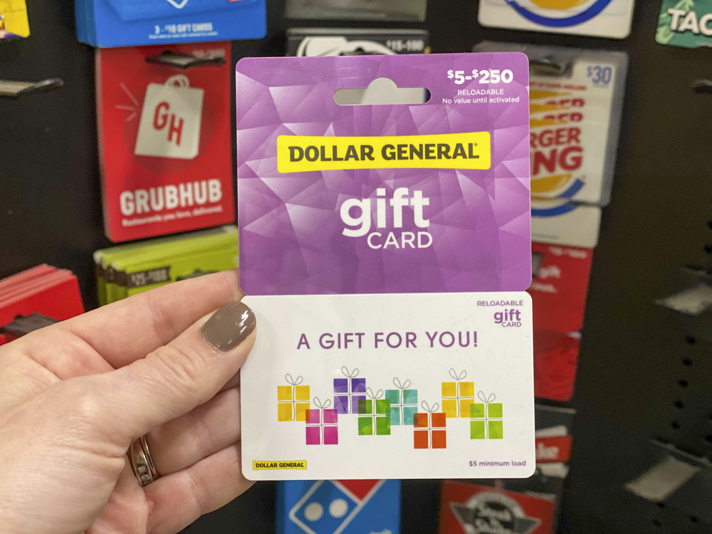 How Much are Gift Cards at Dollar General 