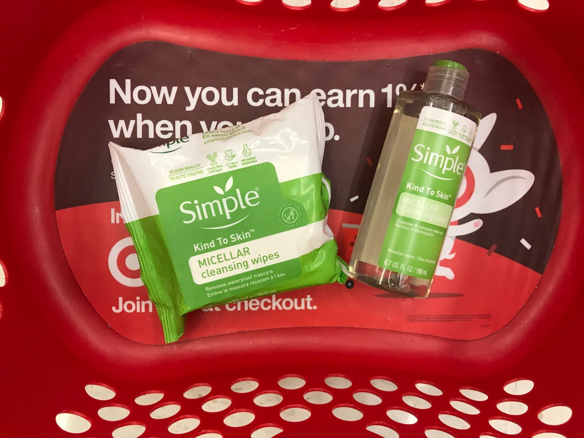 simple micellar water target