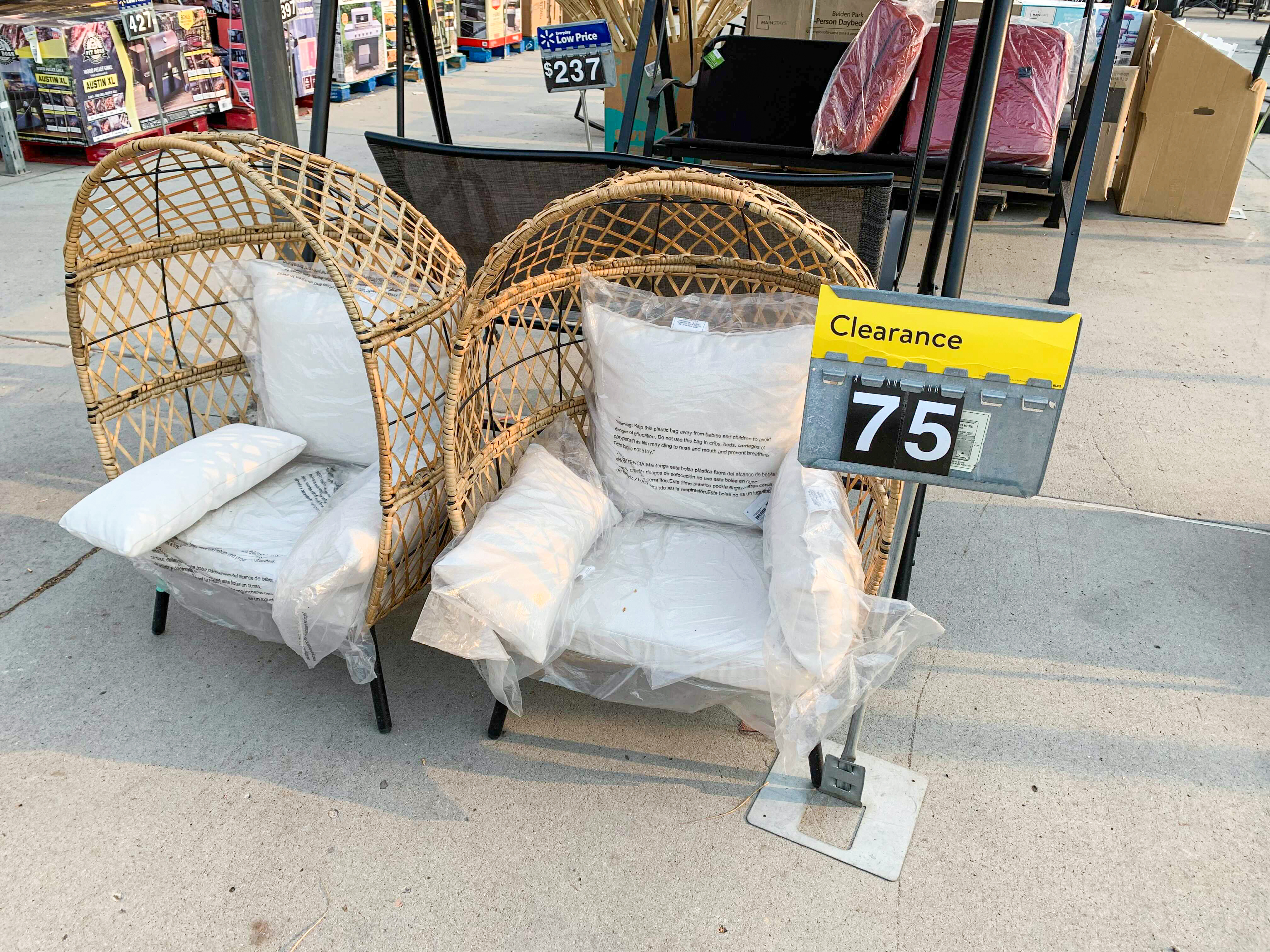 Kids Egg Chair Only 75 On Clearance At Walmart The Krazy Coupon Lady