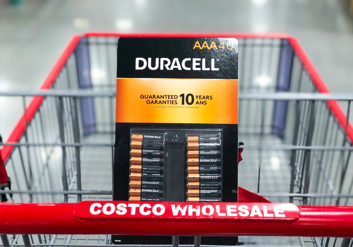 Duracell a Or Batteries Just 17 99 At Costco Reg 99 The Krazy Coupon Lady