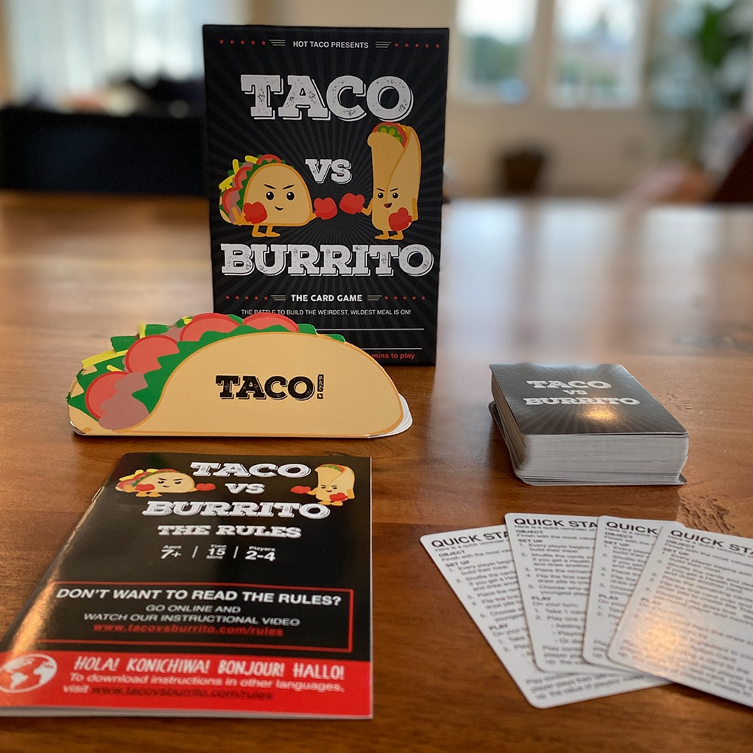 Taco vs. Burrito Strategic Family Card Game, Just $10.98 on Amazon - The  Krazy Coupon Lady
