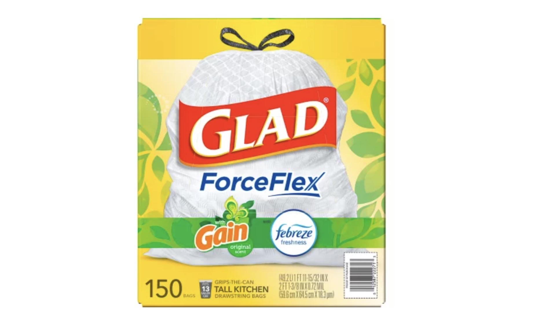 Glad ForceFlex Trash Bags  Hill's Home Market-Grocery & Organic