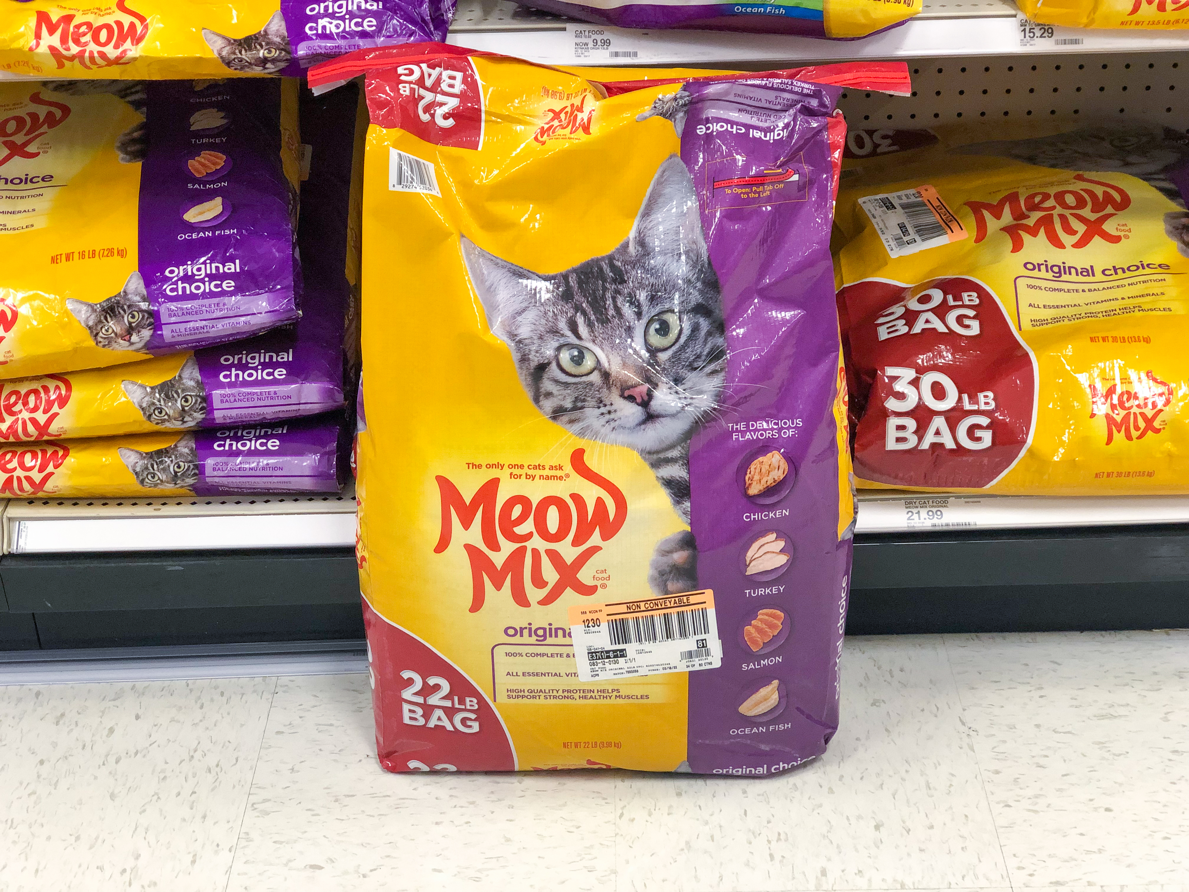 meow mix big bag