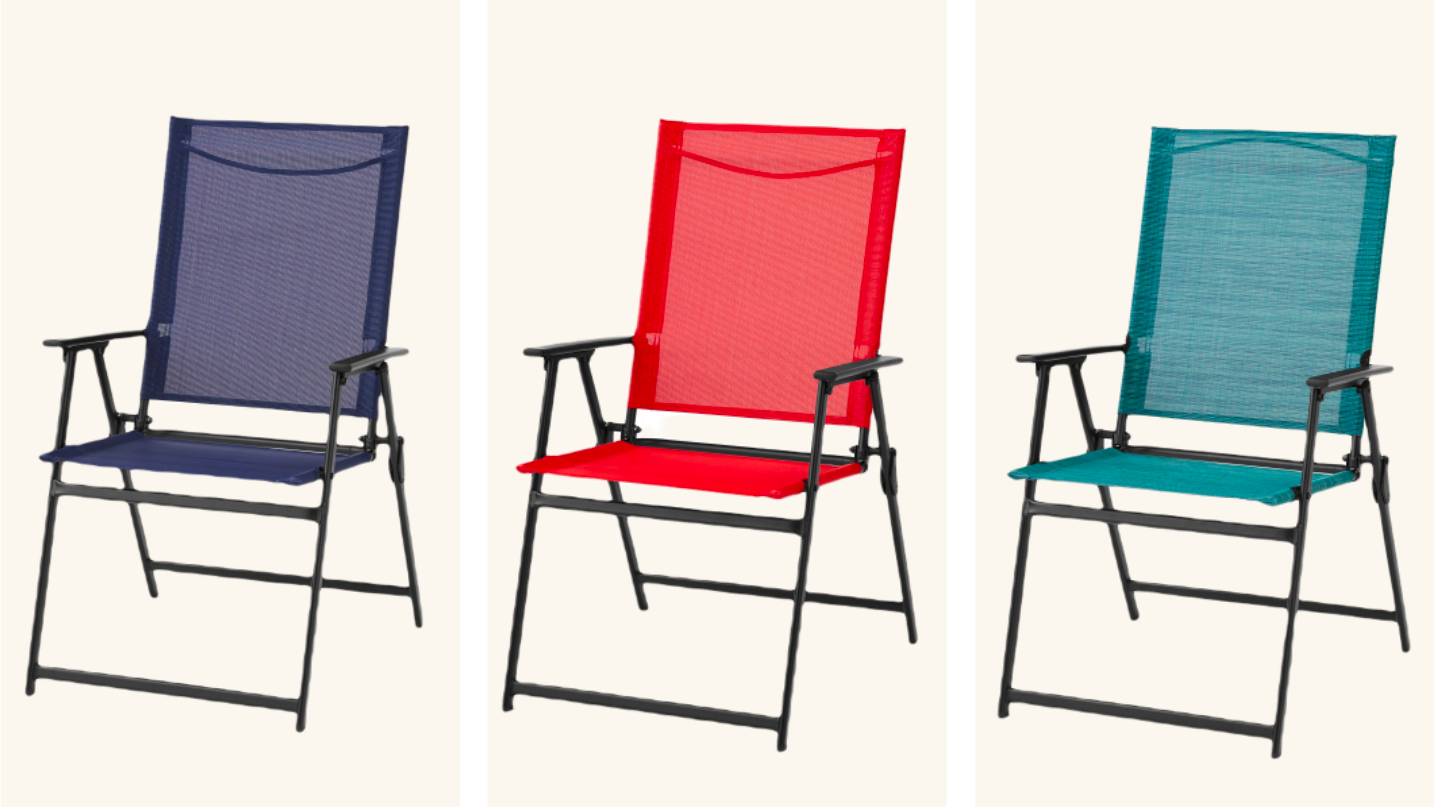 mainstays folding patio chairs