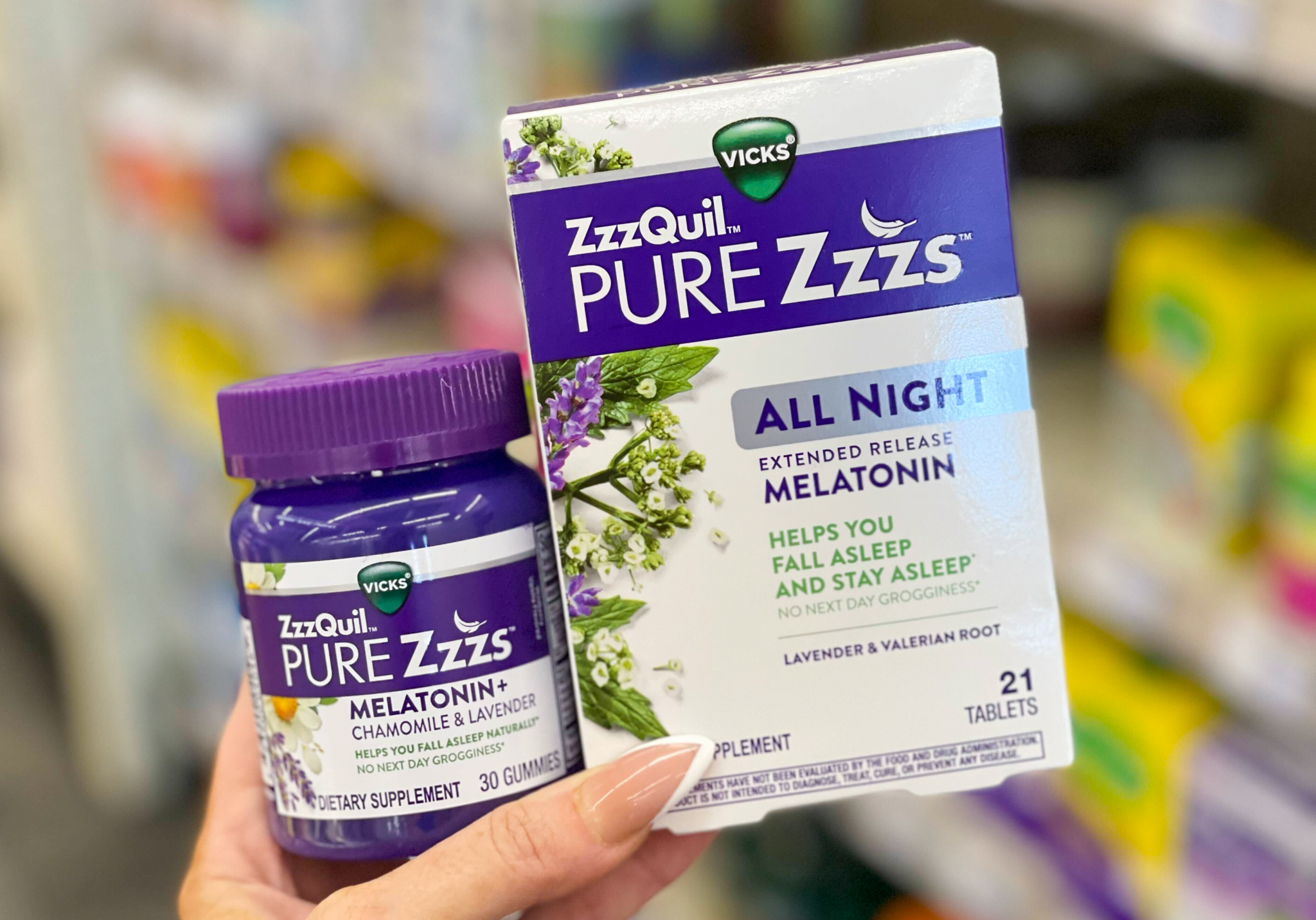 ZzzQuil Pure Zzzs Melatonin 48-Count Sleep Gummies, Only $ on Amazon -  The Krazy Coupon Lady