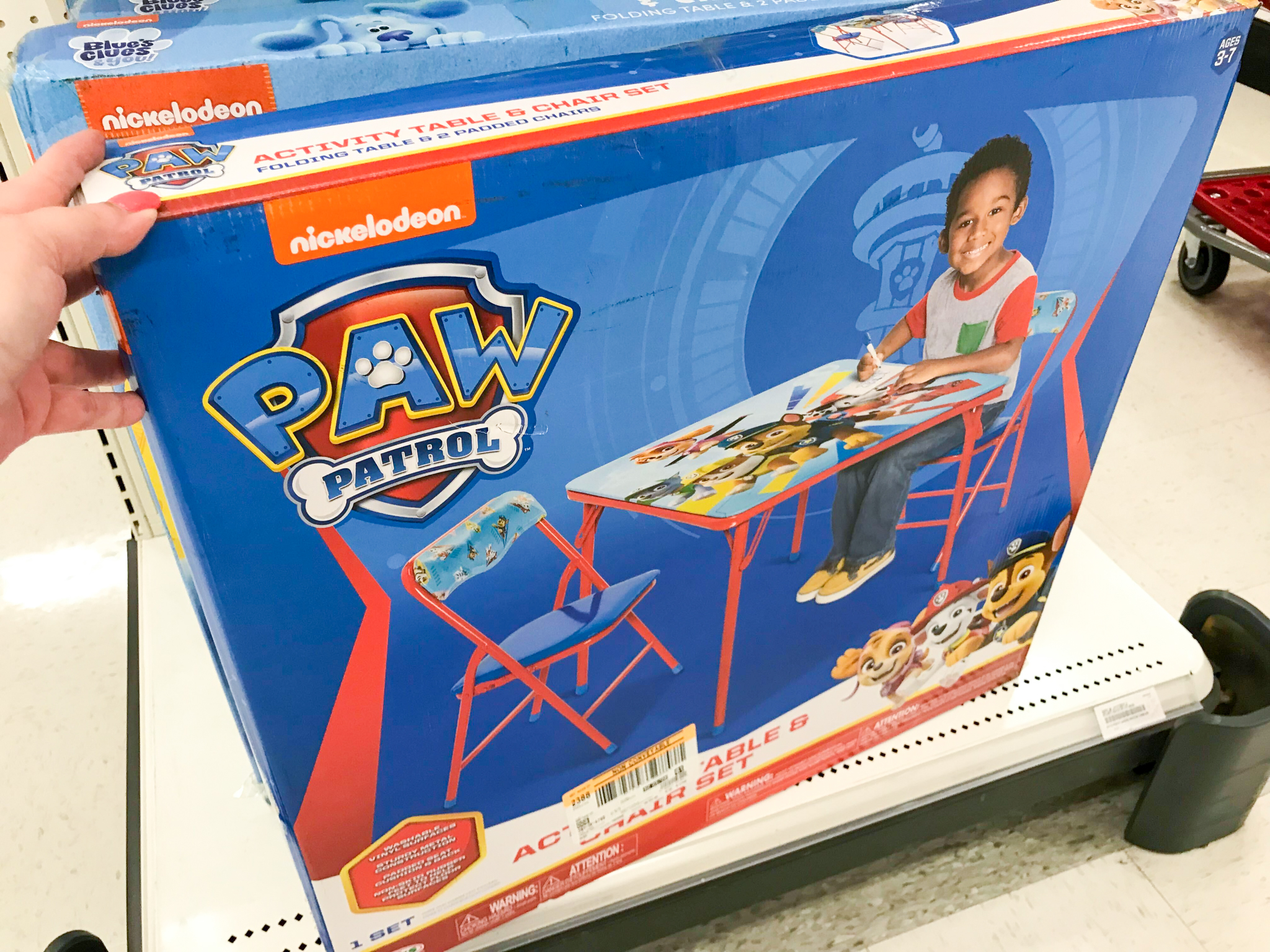 paw patrol table and chairs target