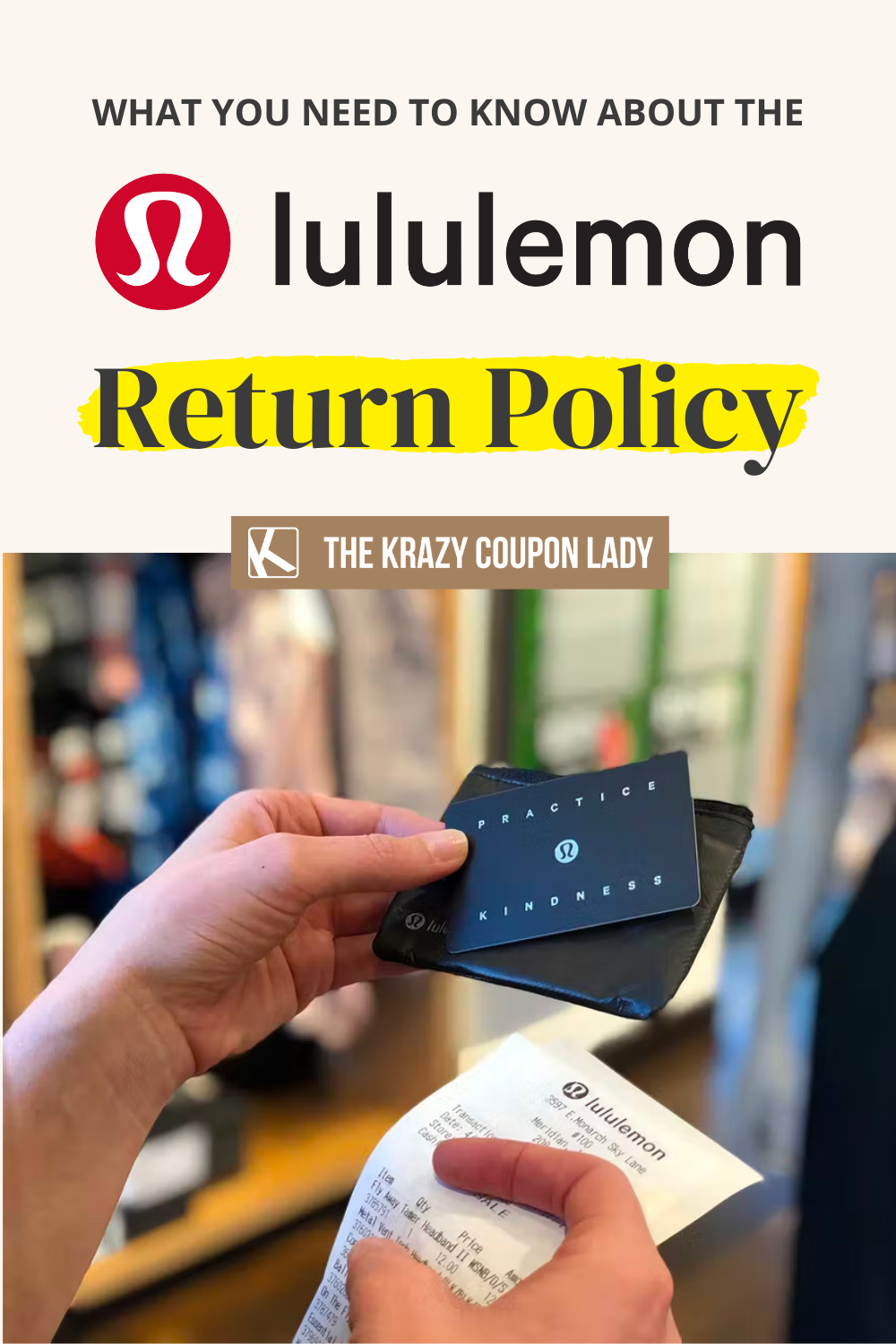 lululemon sale return policy