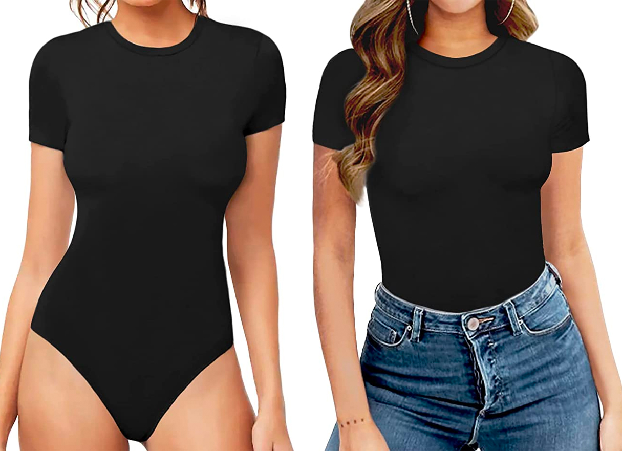 I found a $23  dupe for the $72 Skims bodysuit - it snatches you just  like Kim Kardashian's version