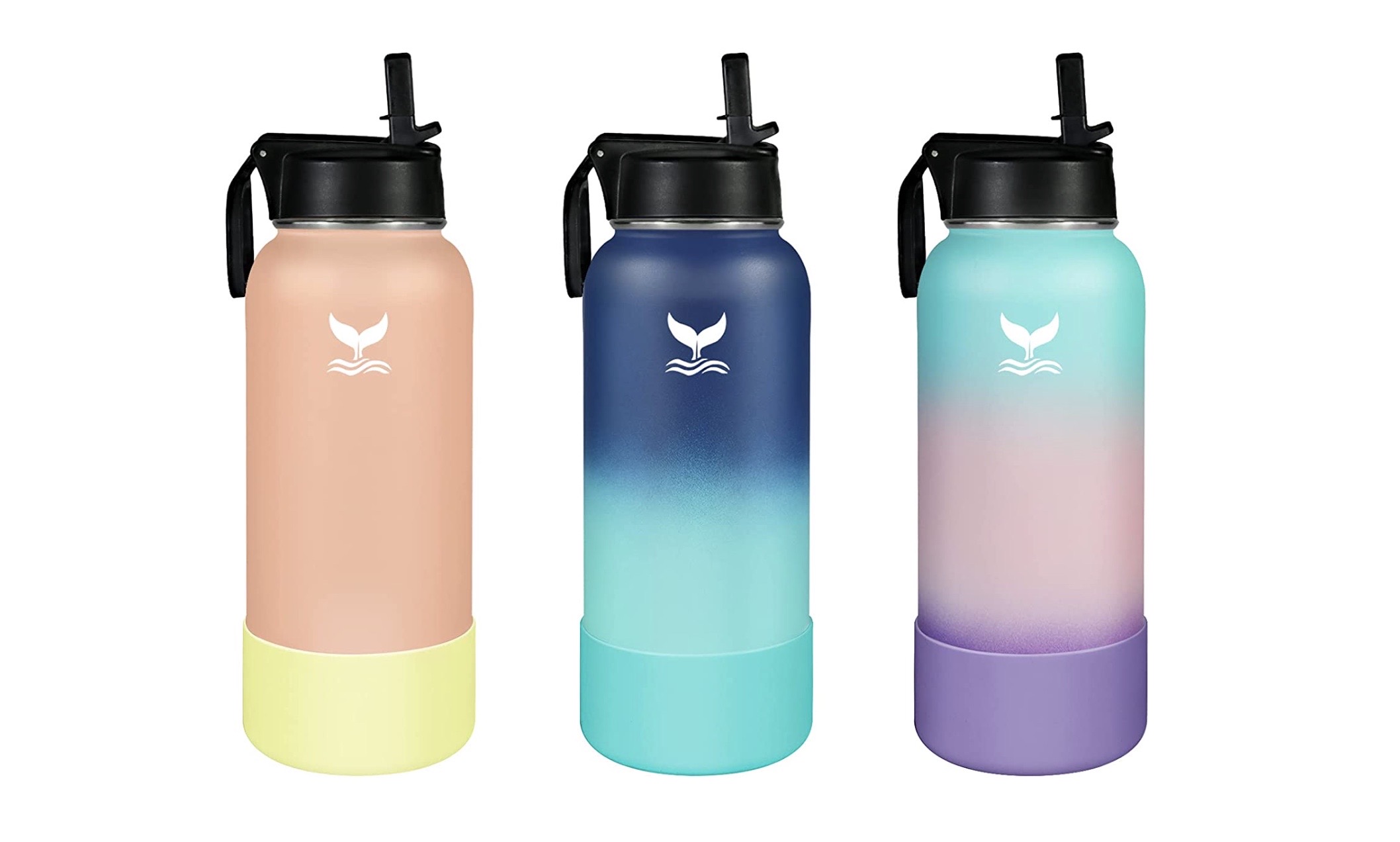 Affute Diamond Silicone Boot for Hydroflask Water Bottle and Other