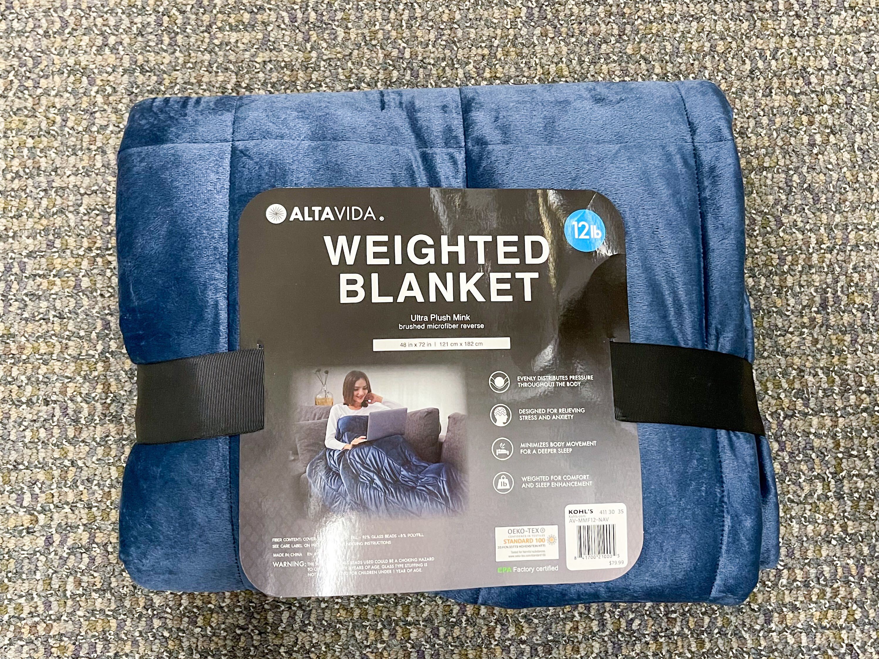 Best-Selling 12-Pound Weighted Blanket 
