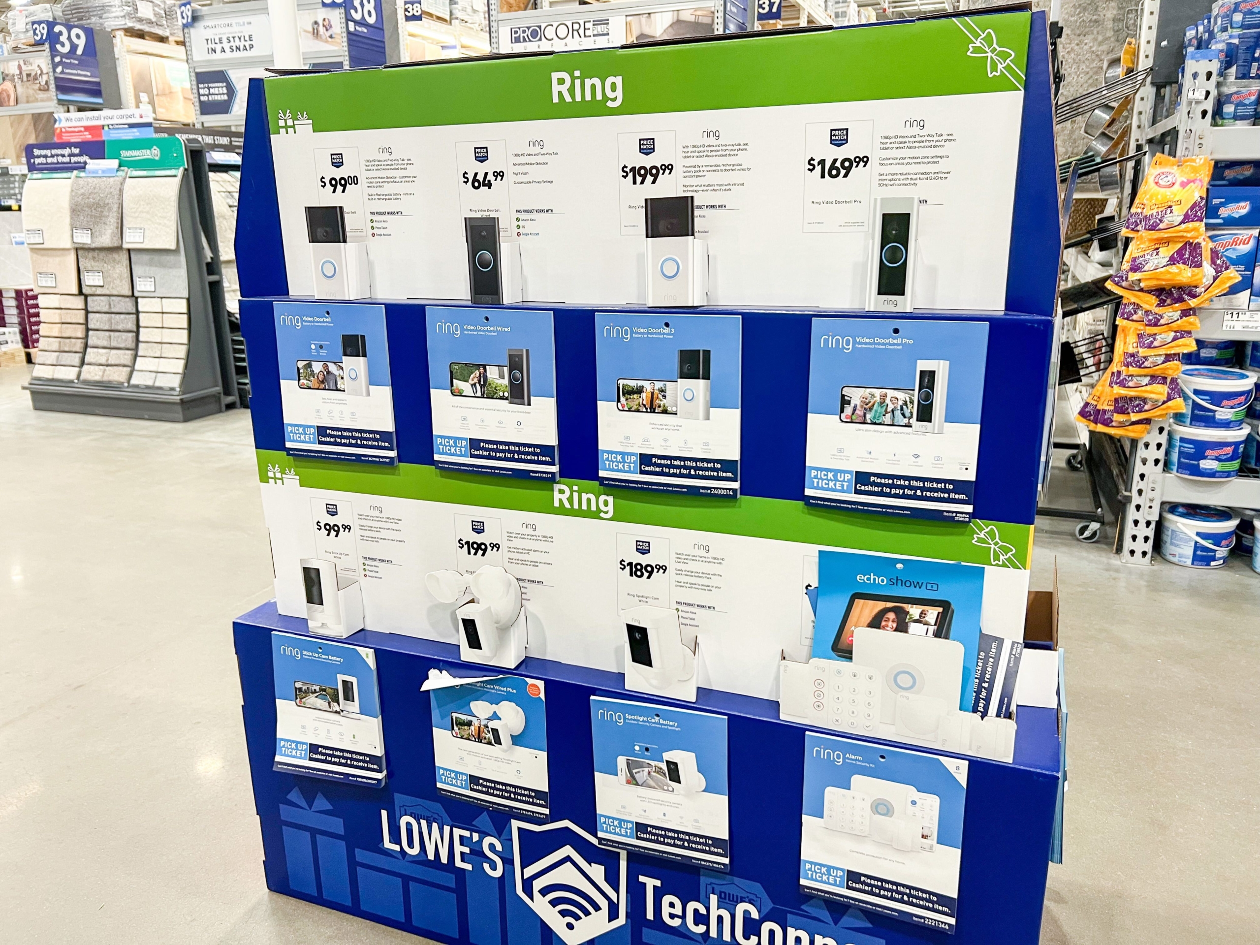 ring doorbell black friday lowes