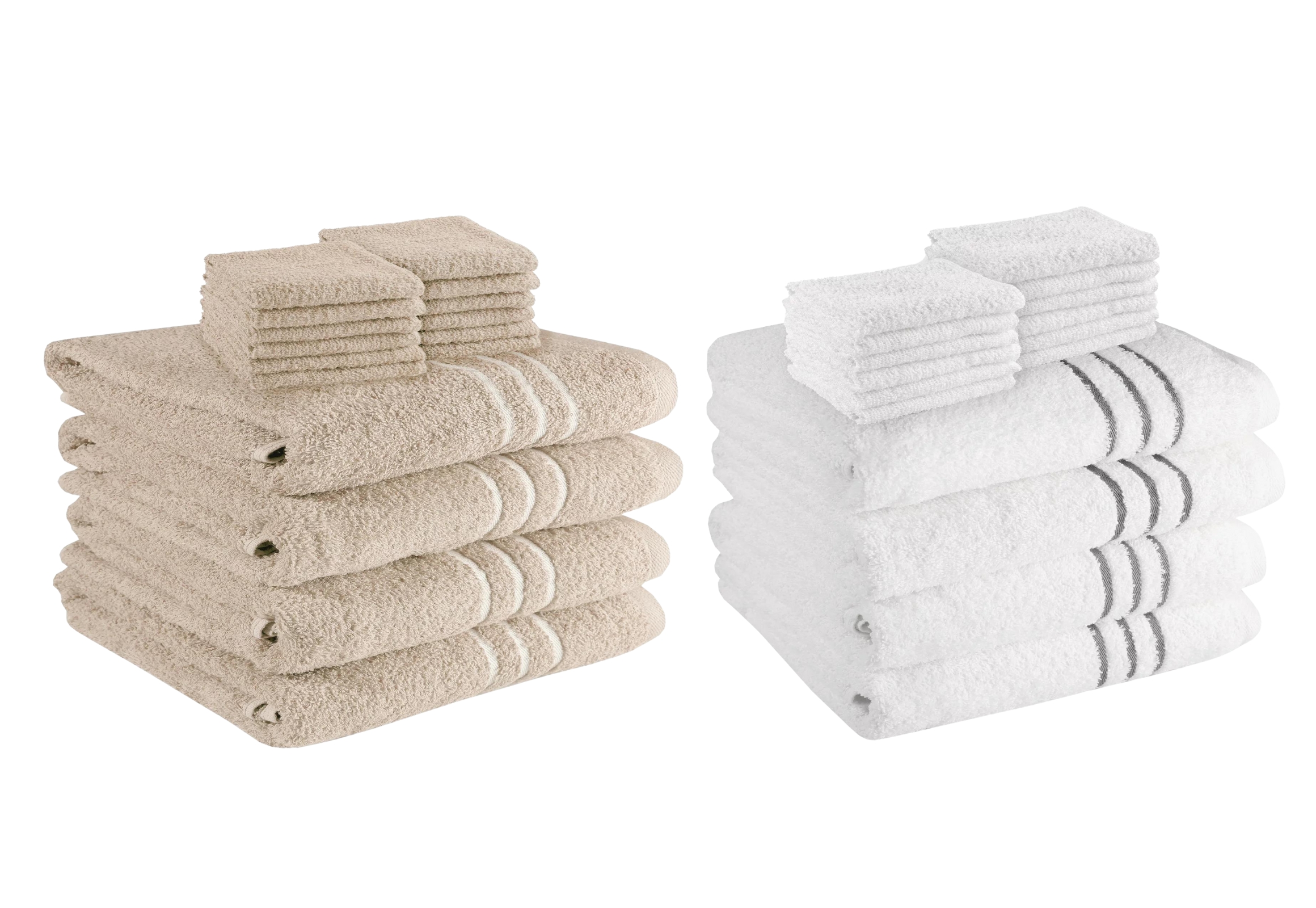 mainstays 4 pc bath towel sets