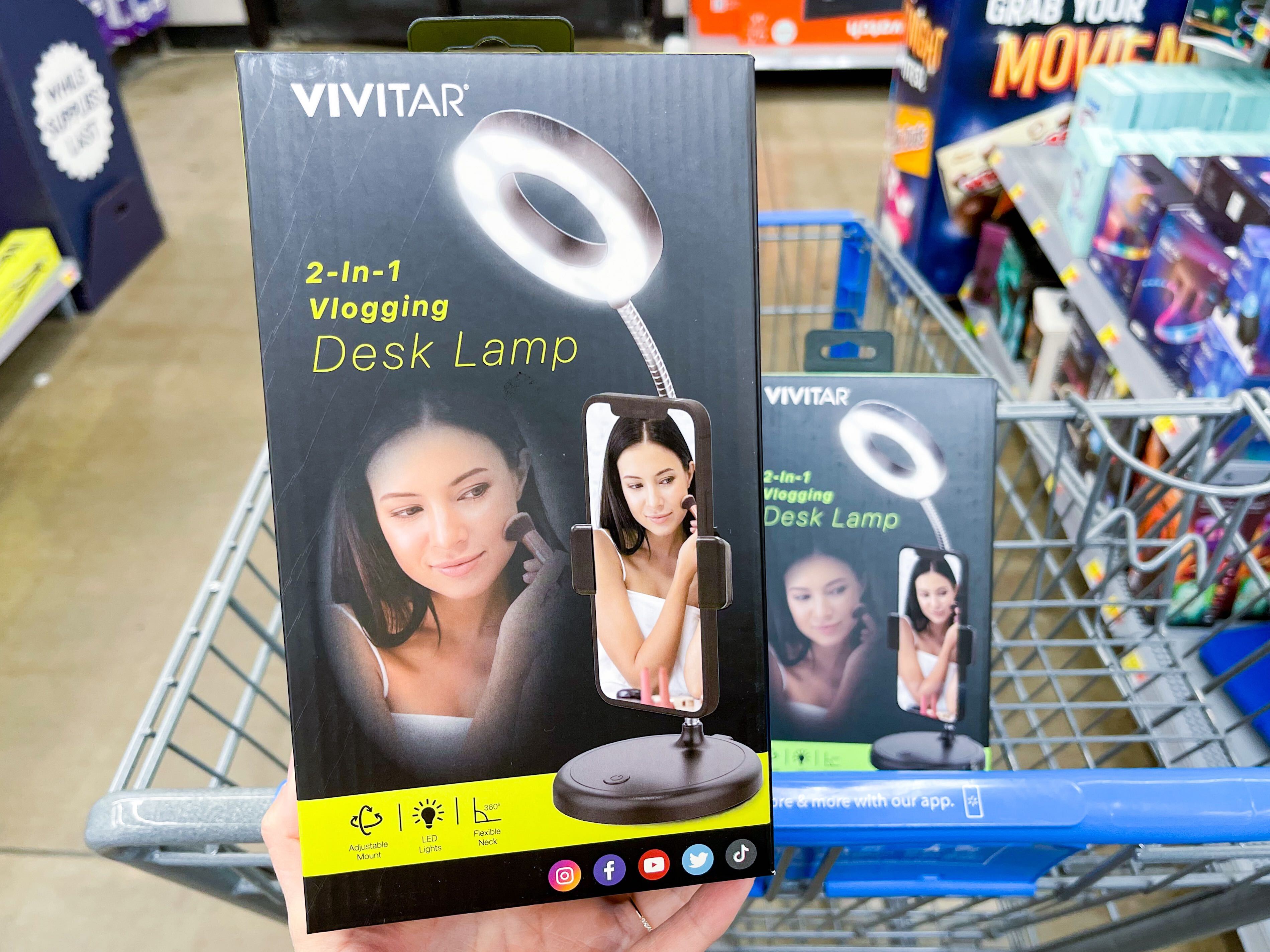 target 2 in 1 vlogging desk lamp