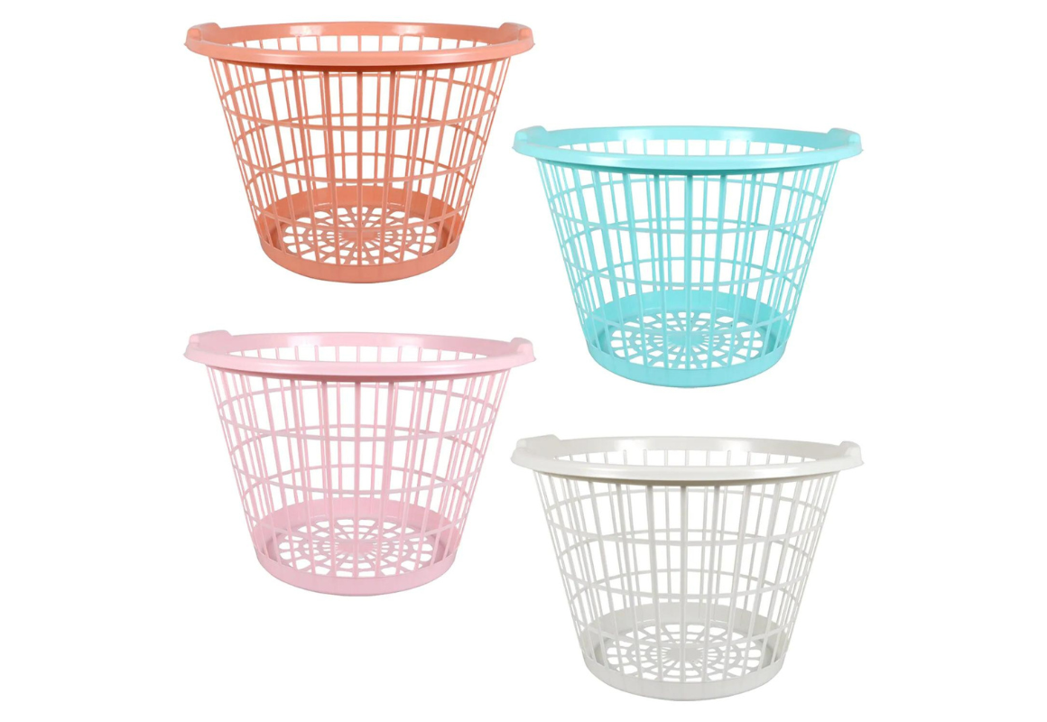 Bulk Large Rectangular Slotted Plastic Storage Baskets at DollarTree.com