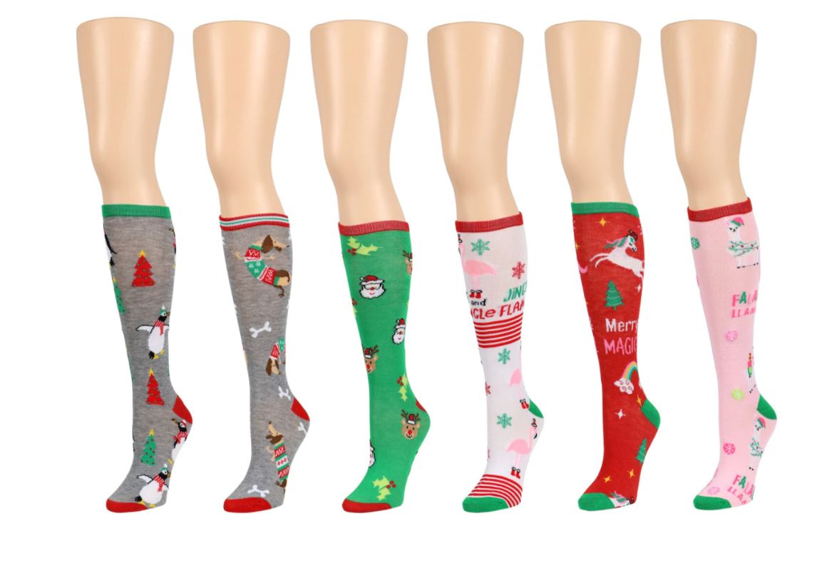 dollar tree holiday socks