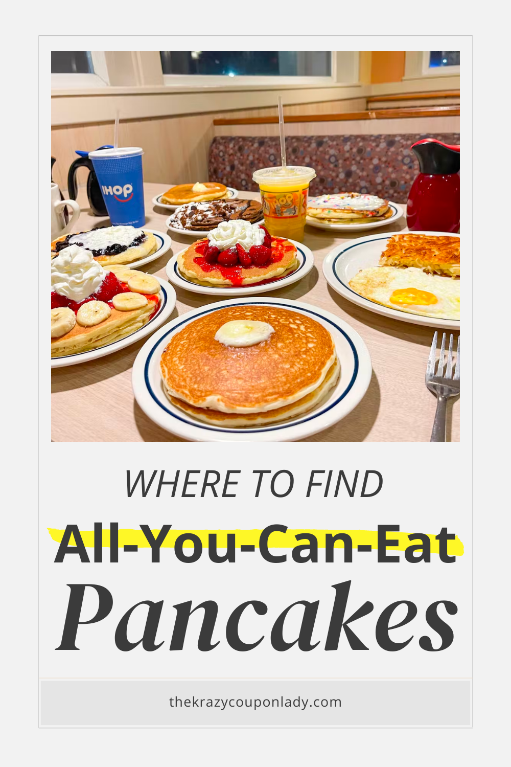 All-You-Can-Eat Pancakes Return to IHOP for $3.99 - FSR magazine