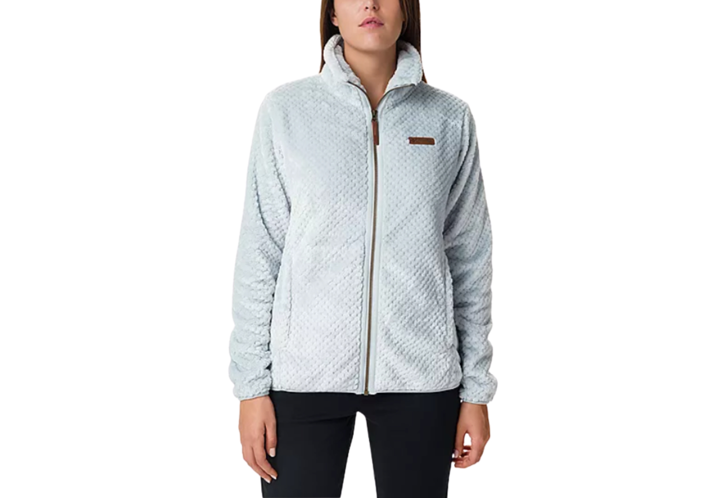 coldcontrol max puffer sherpa mockneck jacket