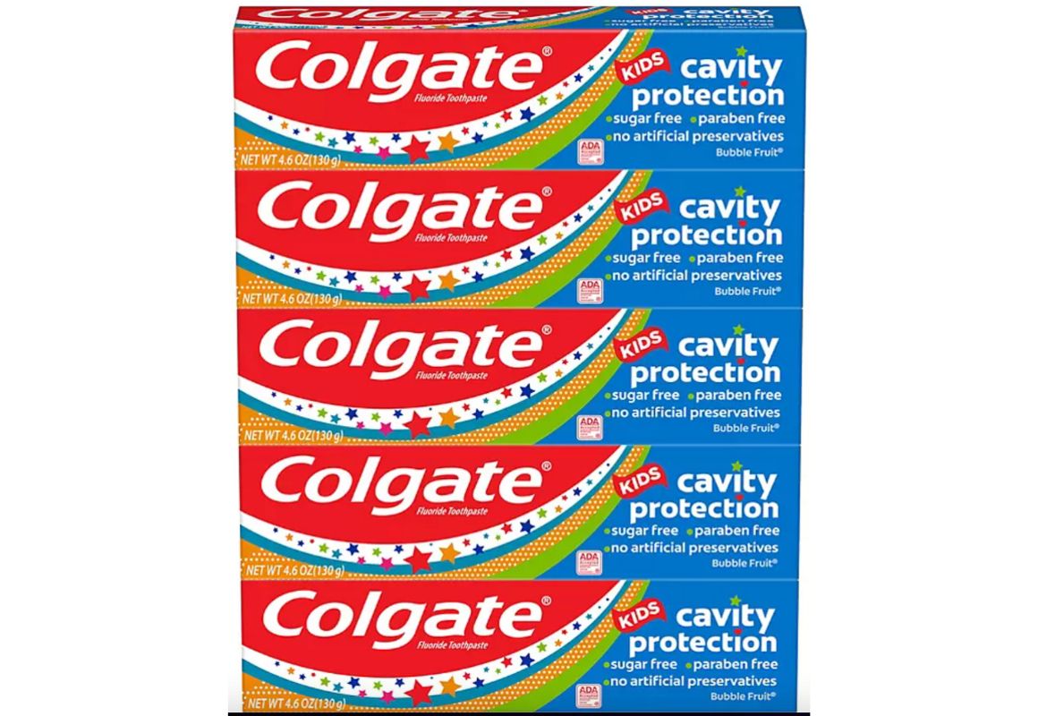 Colgate Kids Toothpaste 5-Pack, Only $ at Sam's Club - The Krazy Coupon  Lady